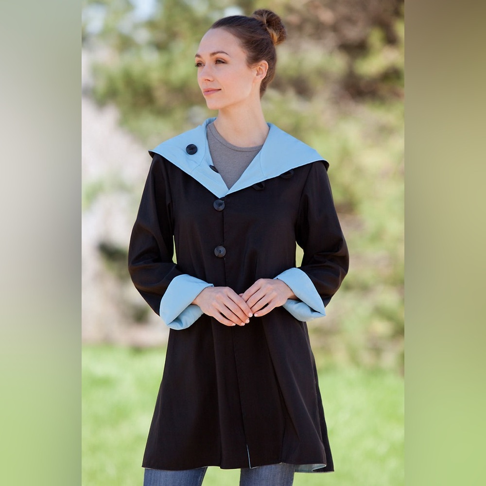 Janska Women’s Madison Reversible Lightweight Coat Size Medium 8-10 EUC